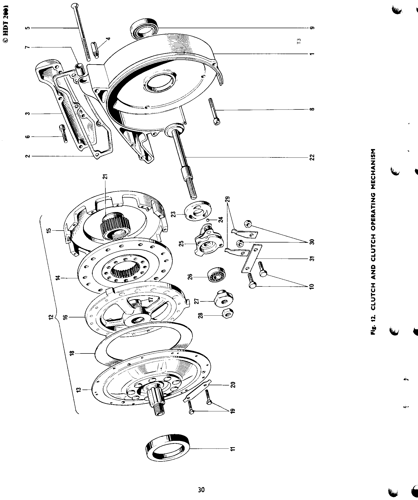 T150 CLUTCH LOCK TAB SOLD EACH - (6 Req)