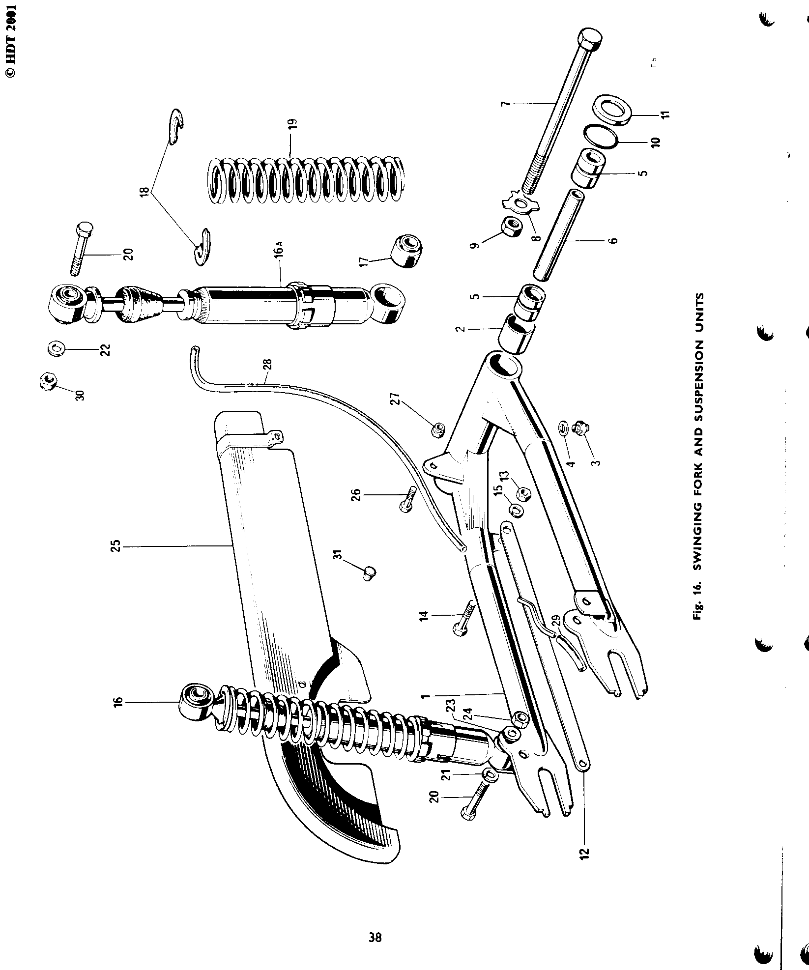 Rear chainguard